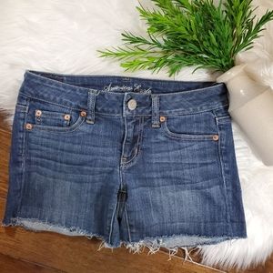 American Eagle Stretch Cut Off Shorts | sz 2